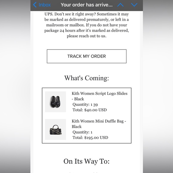 Kith Mini Women Duffle Bag - Picture 4 of 4